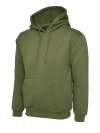 UC502 Classic Hooded Sweatshirt Olive colour image