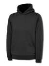 UC503 Children's Hooded Sweatshirt Charcoal colour image