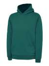 UC503 Children's Hooded Sweatshirt Jade colour image