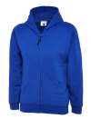 UC506 Children's Classic Full Zip Hooded Sweatshirt Royal colour image