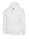 UC506 Children's Classic Full Zip Hooded Sweatshirt White colour image