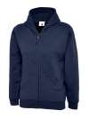 UC506 Children's Classic Full Zip Hooded Sweatshirt Navy colour image