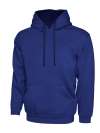 UC507 Contrast Hooded Sweatshirt Royal / Navy colour image