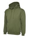 UC508 Olympic Hooded Sweatshirt Military Green colour image