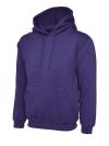 UC508 Olympic Hooded Sweatshirt Purple colour image