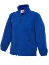 UC603 Children's Full Zip Fleece Royal colour image