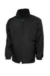 UC606 Childrens Reversible Fleece Jacket Black colour image
