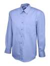 UC701 Mens Pinpoint Oxford Full Sleeve Shirt Mid Blue colour image