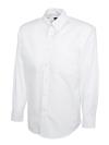UC701 Mens Pinpoint Oxford Full Sleeve Shirt White colour image