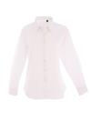 UC703 Ladies Pinpoint Oxford Fill Sleeve Shirt White colour image