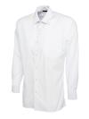 UC709 Mens Poplin Full Sleeve Shirt White colour image