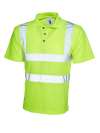 UC805 Hi Viz Polo Shirt Yellow colour image