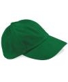 B57 Low Profile Heavy Brushed Cotton Cap Forest Green colour image