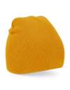 B44 Pull On Beanie Hat Mustard colour image