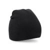 B44 Pull on Beanie Hat Black colour image
