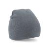 B44 Pull on Beanie Hat Heather Grey colour image