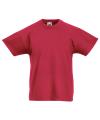61019 SS12B Kids Original T shirt Brick Red colour image