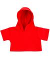MM088 Teddy Hoodie Red colour image