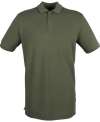 H101 Modern Fit Micro-Pique Polo Olive colour image