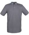 H101 Modern Fit Micro-Pique Polo Steel Grey colour image