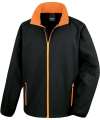 RS231M R231M Printable Soft Shell Black / Orange colour image