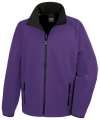 RS231M R231M Printable Soft Shell Purple / Black colour image