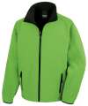RS231M R231M Printable Soft Shell Vivid Green / Black colour image