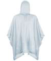 SC010 Plastic Rain Poncho Silver colour image