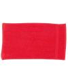 TC005 Luxury Range Guest Towel Red colour image