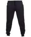 SF425 Mens Slim Fit Cuffed Jogger Black colour image