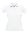 BA370 Ladies Safran Pure Polo Shirt White colour image