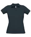 BA370 Ladies Safran Pure Polo Shirt Dark Grey colour image
