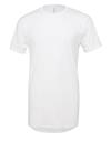 CA3006 Men's Long Body Urban T-shirt White colour image