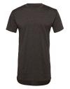 CA3006 Men's Long Body Urban T-shirt Dark Grey Heather colour image