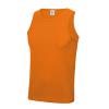 JC007 Sports Vest Orange Crush colour image