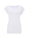 N20 Women's Rolled Sleeve Tunic T-shirt White colour image