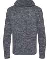 EA080 Iguazu Knitted Hoodie Heather / Charcoal colour image