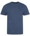 JT001 Tri Blend T-shirt Heather Navy colour image