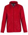 BA656 Mens Middleweight Jacket Red / Grey colour image