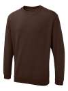 UX3 Basic Sweatshirt Brown colour image