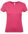TW02T Womens E150 Ringspun T-Shirt Fuchsia colour image