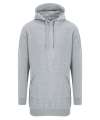 JH015 Hoodie Dress Heather Grey colour image
