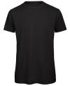 BA118 Organic Mens T-shirt Black colour image