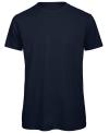 BA118 Organic Mens T-shirt Navy colour image