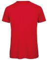 BA118 Organic Mens T-shirt Red colour image