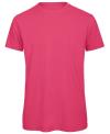 BA118 Organic Mens T-shirt Fuchsia colour image