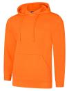 UC509 Deluxe Hooded Sweatshirt Orange colour image
