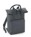 BG118 Twin Handle Roll-Top Backpack Graphite Grey colour image