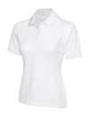 UC115 Ladies Ultra Poloshirt White colour image