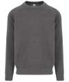 JH130 Graduate Heavyweight Sweatshirt M Charcoal colour image